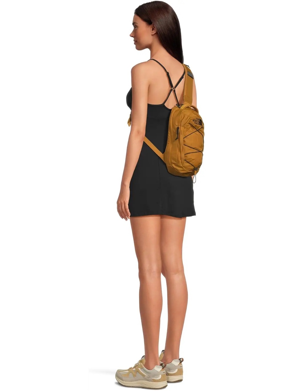 The North Face Borealis Sling bag NWOT Color:Timber Tan